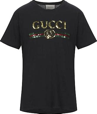 maglietta gucci uomo nera|Saldi Magliette Gucci da Uomo: 100++ Prodotti .